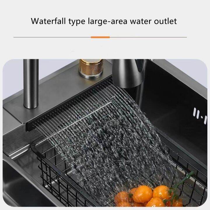 kitchen-sink-304-stainless-steel-waterfall-sink-3mm-thick-nano-large-single-sink-anti-scratch-counter-top-sink-with-knife-holder