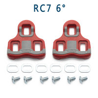 Wellgo Bicycle Pedals Lock Cleats Road Bike Shoes Cleats Locking Lateral Cleats 069 Degree Plate Splint Cycling Accessories