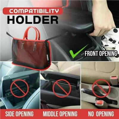 MISTCar Mesh Pocket Handbag Holder Dog Barrier Seat Back Net Pouch Purse Container