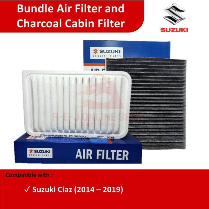 Bundle Air Filter And Charcoal Cabin Filter For Suzuki Ciaz Lazada Ph