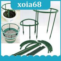 xoia68 Shop 15cm 25cm Garden Plant climbing Support Cage Plie Flower Stand Holder Plastic GreenHouse for Orchard Fixing Rod Bonsai Tools p