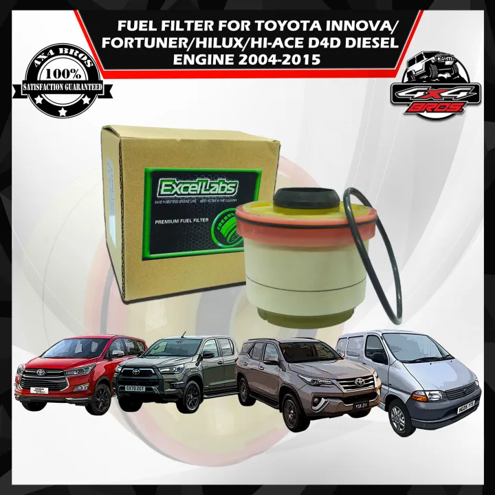 FUEL FILTER for Toyota Innova/Fortuner/HIlux/HiAce D4D diesel engine
