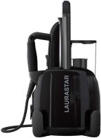 Laurastar Lift Plus Ultimate Black เครื่องรีดถนอมผ้า 3-in-1 Portable Steam Station, Irons, Steams and Purifies Clothing, Hygienic Steam, Removable Water Tank, Vertical Ironing, Cable Rewinder, 3D Active Soleplate