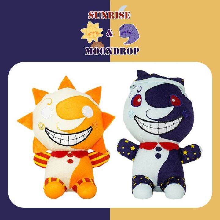 2022 New Fnaf Sundrop Plush Toys Security Breach Sunrise Moondrop BOSS Goat  Plush Toy Game Dolls Gift