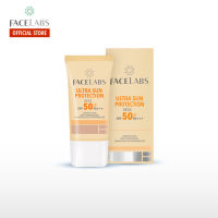 FACELABS Ultra Sun Protection Beige SPF 50 PA+++ 20ml ครีมกันแดดสีเบจ สูตรปกป้องทุกสภาพผิวแม้ผิวแพ้ง่าย