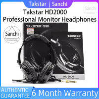 Takstar HD2000 HD 2000หูฟังมอนิเตอร์หูฟังไฮไฟสเตอริโอไดนามิกมืออาชีพการผสมเสียงสตูดิโอดีเจการบันทึกการตรวจสอบชุดหูฟัง