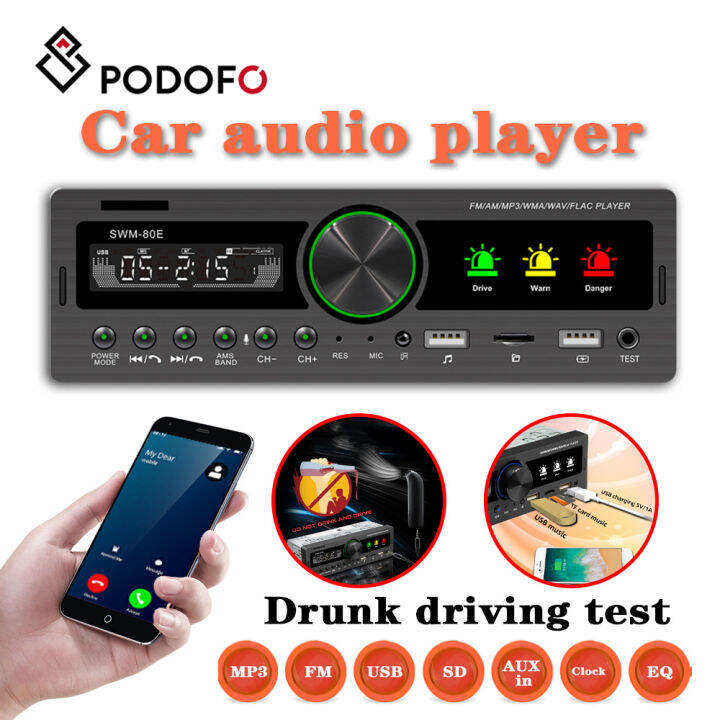 Radio Xe Ô Tô 1DIN, Âm Thanh Nổi Âm Thanh Nổi Kỹ Thuật Số Bluetooth Điều  Khiển Từ Xa Đài Phát Thanh Xe Hơi 12V Máy Nghe Nhạc Mp3  USB/SD/AUX-IN/FM/BT/Ứng Dụng/MIC/RDS |