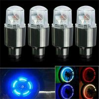 ❈♤✺ 2pcs Wheel Lights Cap Car Auto Wheel Tire Tyre Air Valve Stem LED Light Cap Cover Accessories For Bike Car Motorcycle