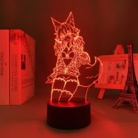 ☍● Led Light Anime Fate Tamamo No Mae for Kids Bedroom Decoration Nightlight Child Birthday Gift Room Decor 3d Lamp Manga Fate