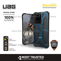 UAG Monarch Series Phone Case for Samsung Galaxy S20 Ultra / S20 with Military Drop Protective Case Cover - Navy Blue