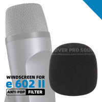 กระจกไมโครโฟนฟองน้ำบันทึก Windproof โฟมสำหรับ E602 E 602 II Mic ต่อต้านป๊อปกรองกระจกปกหน้าจอ