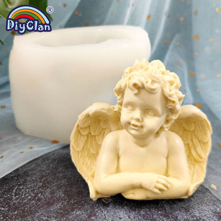 3d-angel-baby-model-silicone-mold-diy-handmade-candle-soap-resin-gypsum-mould-home-car-decoration-tools-for-kitchen-baking