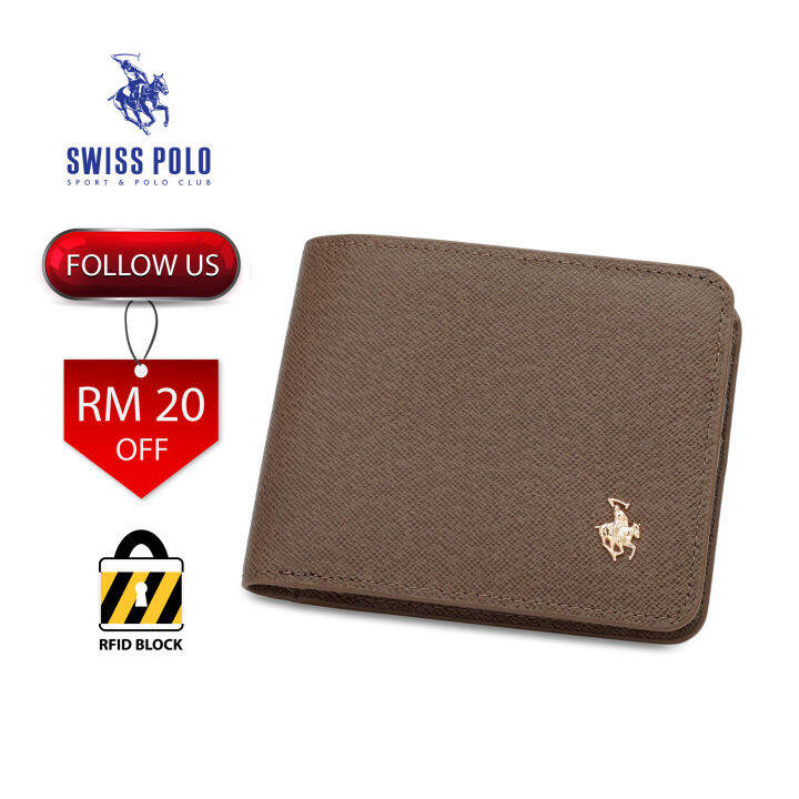 SWISS POLO Men's Rfid Wallet SW 155 Lazada PH