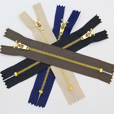 ☈ 10pieces 8cm 10cm 11cm 12cm 13cm 14cm 15cm 18cm Close-End Metal Zippers Black Color 3 Zipper For DIY Sewing Zip