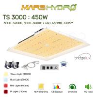 Mars Hydro ไฟปลูกต้นไม้ LED Marshydro Mars TS 3000 LED Full Spectrum Hydroponic ไฟLED Grow Light Bar TS3000 ประหยัดไฟ 450W TS-3000 mars hydro light Cannadude420