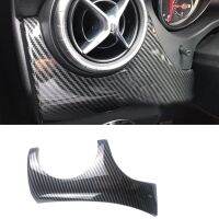 Car Carbon Fiber Dashboard Driver Side Decoraion Cover for Mercedes-Benz GLA CLA A-Class A200 A220 2015 2016 2017