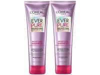 LOreal PARIS EVERPURE MOISTURE SHAMPOO ลอรีอัล ปารีส เอเวอร์เพียว มอยซ์เจอร์ แชมพู สำหรับผมทำสี 250ml. (แพคคู่)