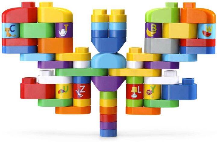 leapfrog-leapbuilders-81-piece-jumbo-blocks-box-ตัวต่ออิเล็กทรอนิกส์ที่สร้างขึ้นเพื่อการเรียนรู้-ราคา-1790-บาท