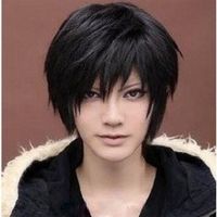 Kylin zhang wig anime universal cos role play the original SuFeng cosplay Halloween black short hair