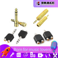 BOMGE Audio Adapter Connector Splitter 6.5มม. แจ็คสเตอริโอ3.5มม. Type-C OTG USB,Fro Audio ไมโครโฟนกีตาร์บันทึกและโทรศัพท์