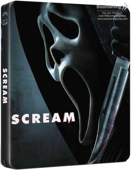 Scream (2022) /หวีดสุดขีด (4K+Blu-ray Steelbook) (4K/BD มีซับไทย ...