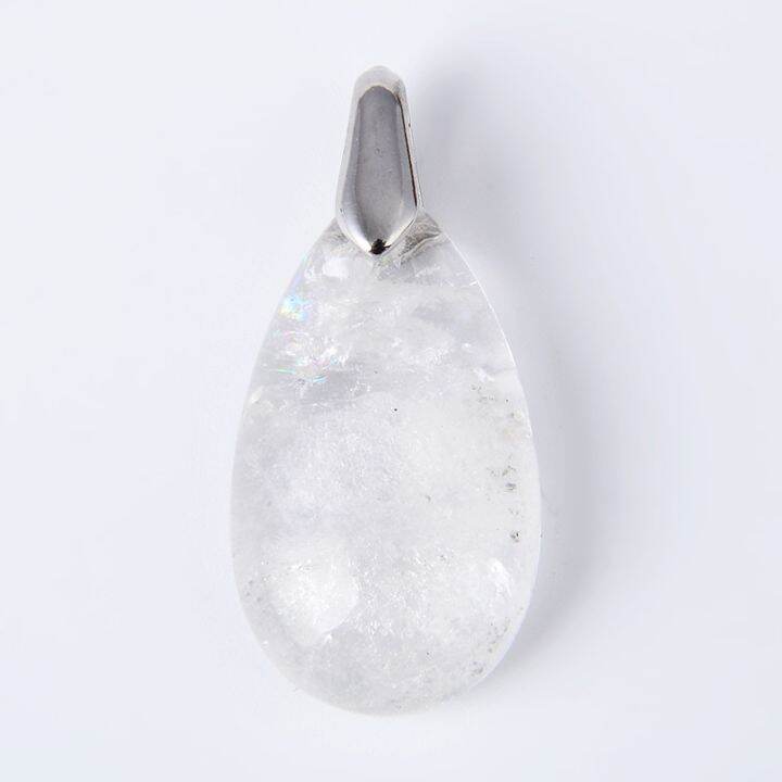 White hot sale crystal pendant