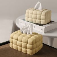 Ceramic Bread Paper Towel Box Tissue Box Living Room Wet Wipes Bag Tea Table Bedroom Bedside Napkin Holder Storage Organizers