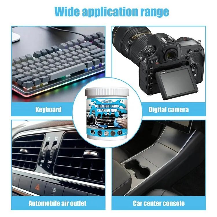 Effortlessly Clean Your Cars Interior With Universal Detailing Gel Car Vent  Keyboard More - Automotive - Temu