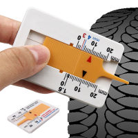 1Pcs ยาง Tread Depth Gauge Caliper Auto รถ SUV Caravan Trailer ล้อวัดเครื่องมือทนทานอุปกรณ์เสริม Universal