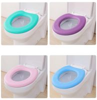 Washable EVA Waterpoof Soft Toilet Seat Lid Pad Bathroom Toilet Seat Cover Mat Reusable Closestool Protector Cushion Bathroom Accessories