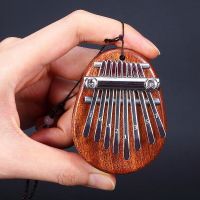 คาลิมบาเปียโนนิ้วเปียโนนิ้วหัวแม่มือเปียโน Kalimba Thumb ขนาดเล็ก8โทนเปียโนนิ้วหัวแม่มืออะคริลิก