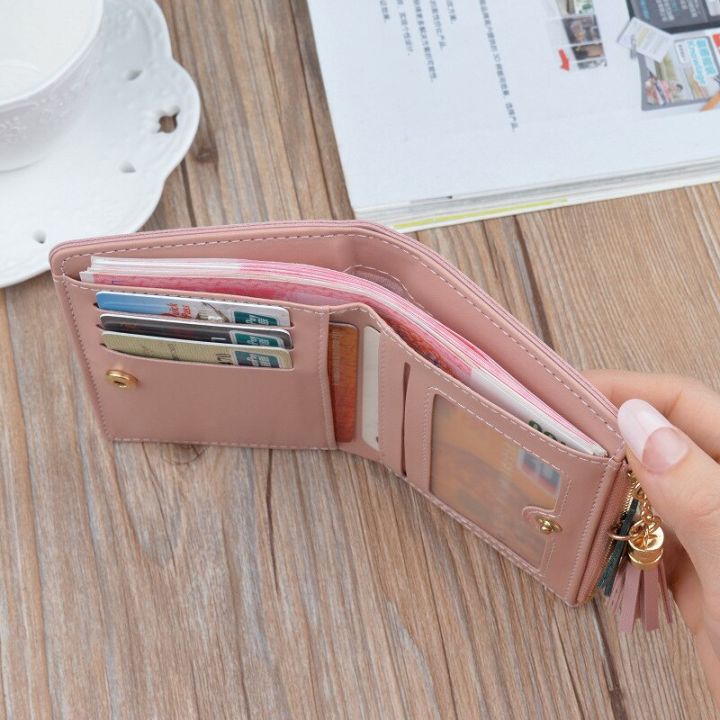 2023-new-womens-wallet-pu-leather-womens-wallet-made-of-leather-women-purses-card-holder-foldable-portable-lady-coin-purses