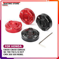 สำหรับ HONDA CB500 Xf CB650F CBR500R CBR650F CMX 300 500 REBEL NC750 Sxdct XR400R ด้านหน้าส้อมฝาครอบโช้คอัพหมวก