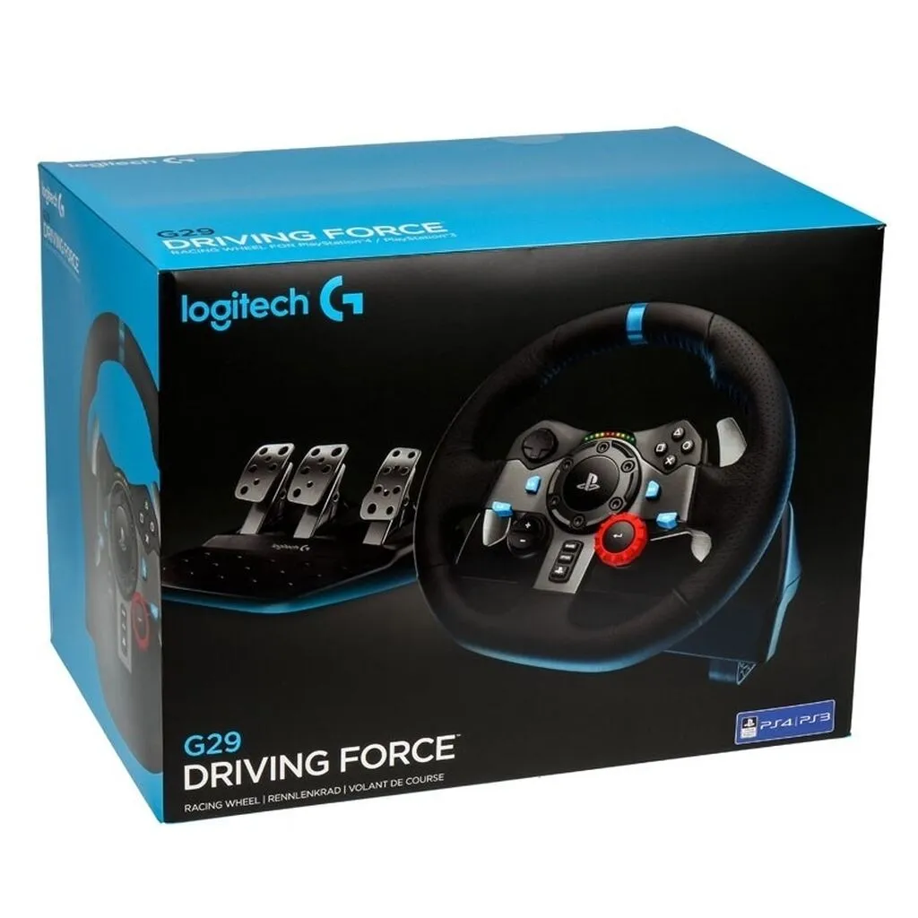 Ledig Pol samtale LOGITECH G29 DRIVING FORCE RACING WHEEL FOR PC, PS5, PS4 & PS3 LOCAL  WARRANTY SET | Lazada Singapore