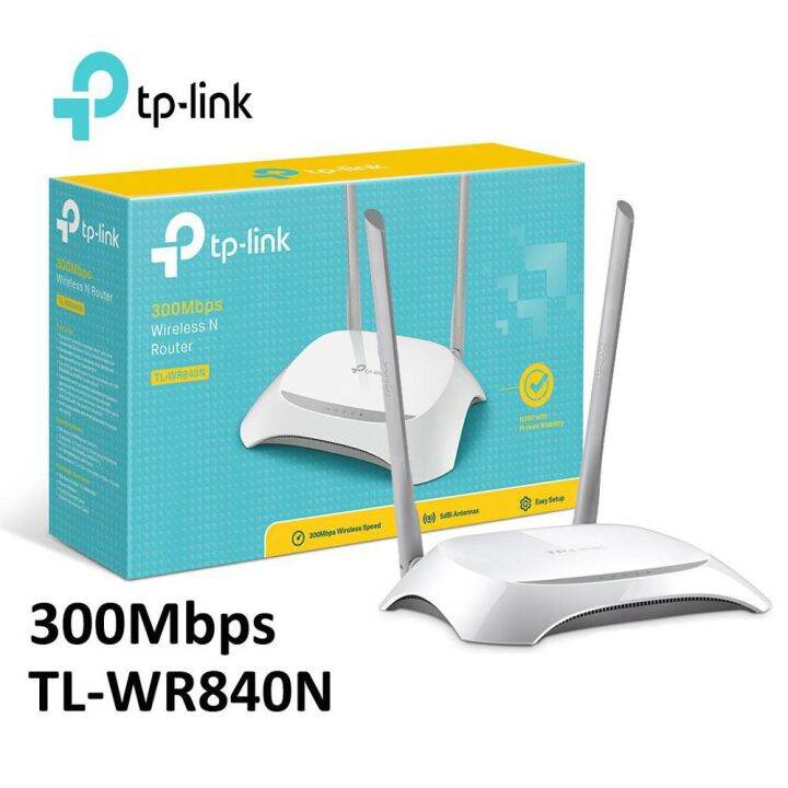 โปรโมชั่น-เร้าเตอร์-ถูกๆ-tp-link-tl-wr840n-router-wireless-n300-รับประกัน-lt-สุดคุ้ม-อุปกรณ์-เรา-เตอร์-เรา-เตอร์-ใส่-ซิ-ม-เรา-เตอร์-wifi-เร้า-เตอร์-5g