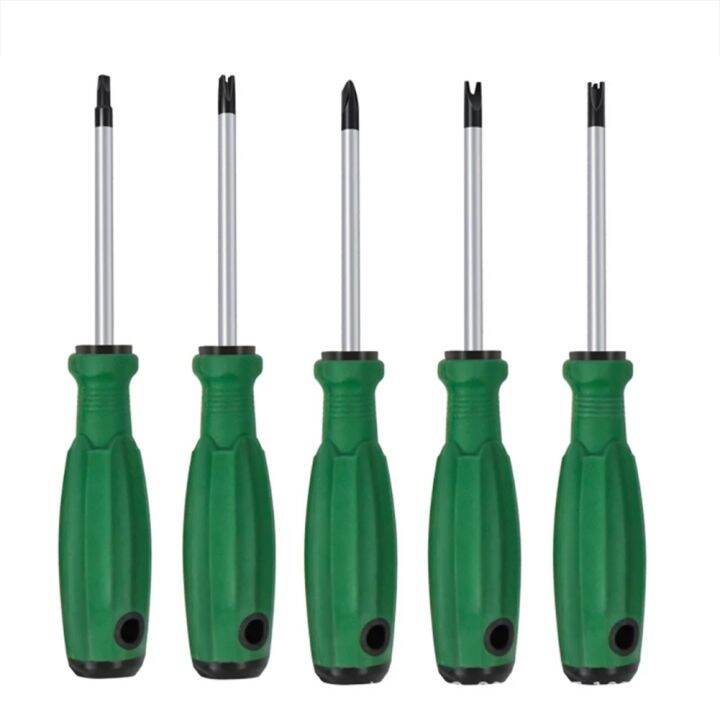 Triangle Screwdriver Set U Y Shape Inner Cross Socket Driver Screw For
