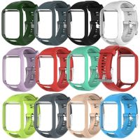 High Quality Silicone Replacement Wrist WatchBand Strap For TomTom Runner 2 3 Spark 3 GPS Sport Watch Straps