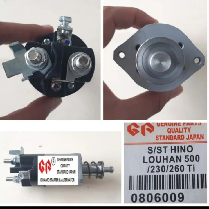 Solenoid Switch Starter Hino 500 Hino Louhan Lohan 500 260jd Lazada