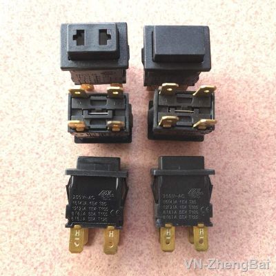 【jw】✵  1PCS Original new British ARCOLECTRIC square self-locking button switch 4 pin 16A vacuum cleaner power