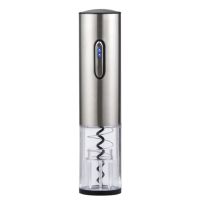 Electric Wine Opener Rechargeable Corkscrew with Foil Cutter Vacuum Stopper and Wine Pourer Wine Bottles Opener