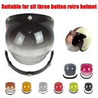 Sesori Helm Lensa Pelindung Casco Helm Kaca Depan Retor Gelembung Helm Motor Wajah Terbuka วินเทจสากล