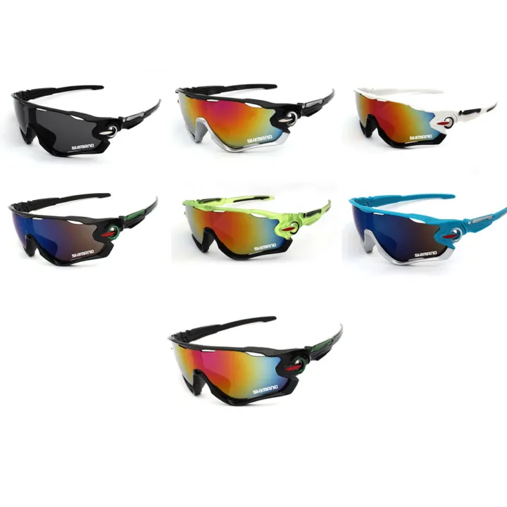 Shimano Cycling Sunglasses MTB Glasses Cycling Shades Outdoor Sports ...
