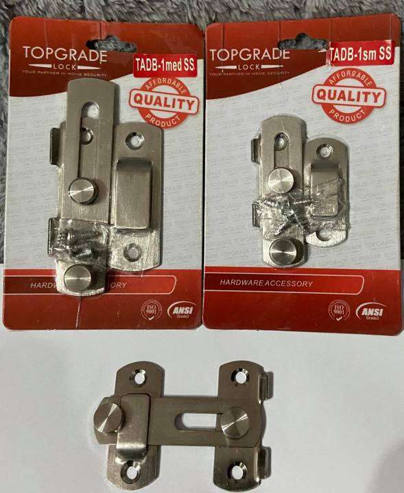 Door Bolt Stainless steel small and medium Lazada PH