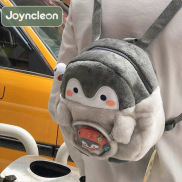 JoynCleon women s penguin cartoon backpack Cute jk girl backpack plush