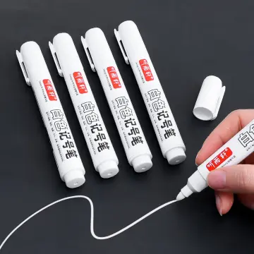 4 pcs/lot 0.2mm Fine Gel Pens White Black Finance Needle Pens for