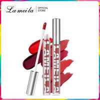 Lameila ลิปสติก Matte Lipgloss Waterproof Velvet LIp Glaze เครื่องสำอางแต่งหน้าติดทนนาน