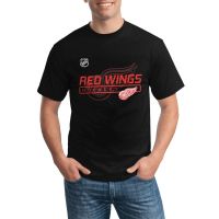 Wholesale Casual MenS Tshirt Nhl Detroit Red Wings Hockey Various Colors Available