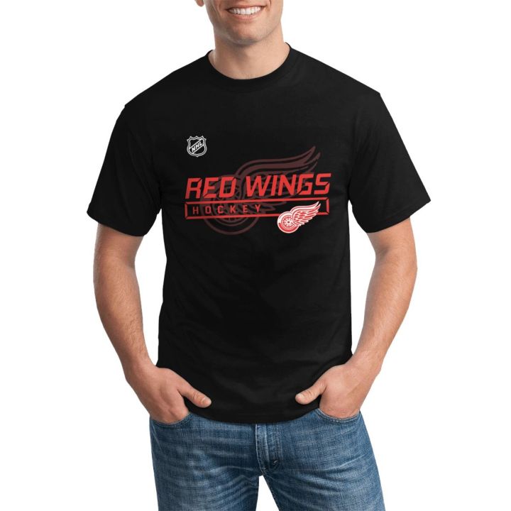 wholesale-casual-mens-tshirt-nhl-detroit-red-wings-hockey-various-colors-available