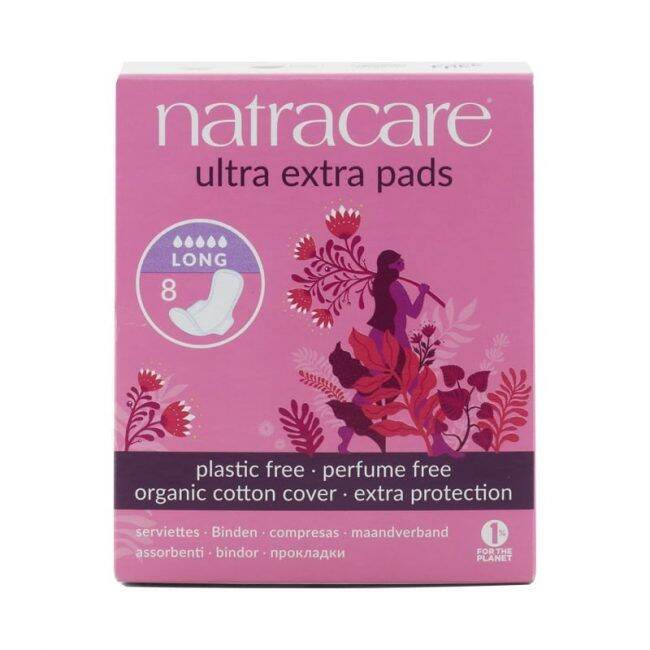 Natracare Ultra Extra Pads Long, 8pcs Lazada
