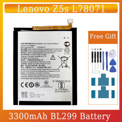 DIYLooks 3300MAh BL299สำหรับ Lenovo Z5s L78071 Li-Polymer เปลี่ยนแบตเตอรี่